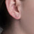 14kt Gold Diamond Trio Stud (SINGLE)