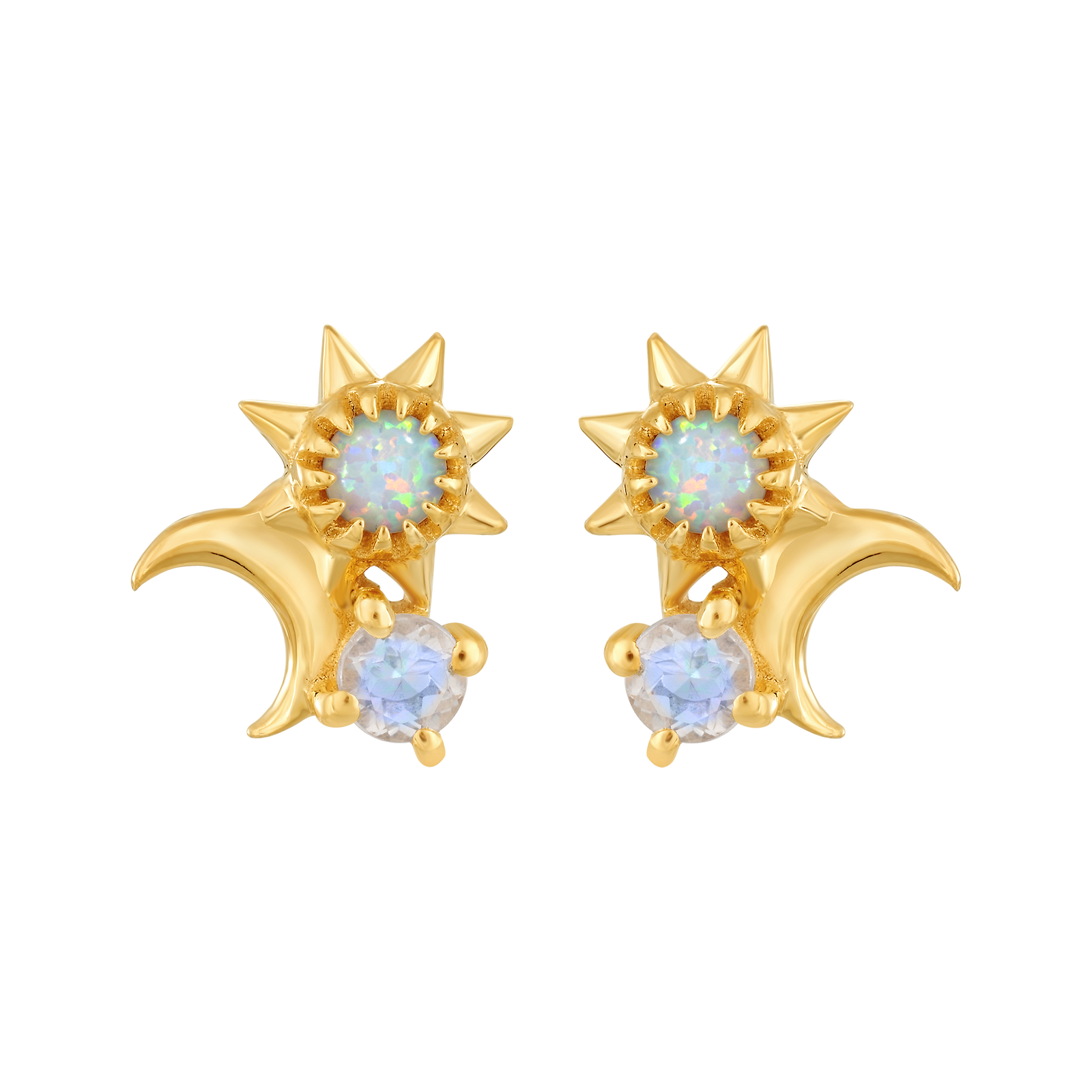 You Are My Sun, Moon and Star Studs