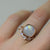 Rose Gold Royal Rainbow Moonstone and Topaz Eclipse Stack