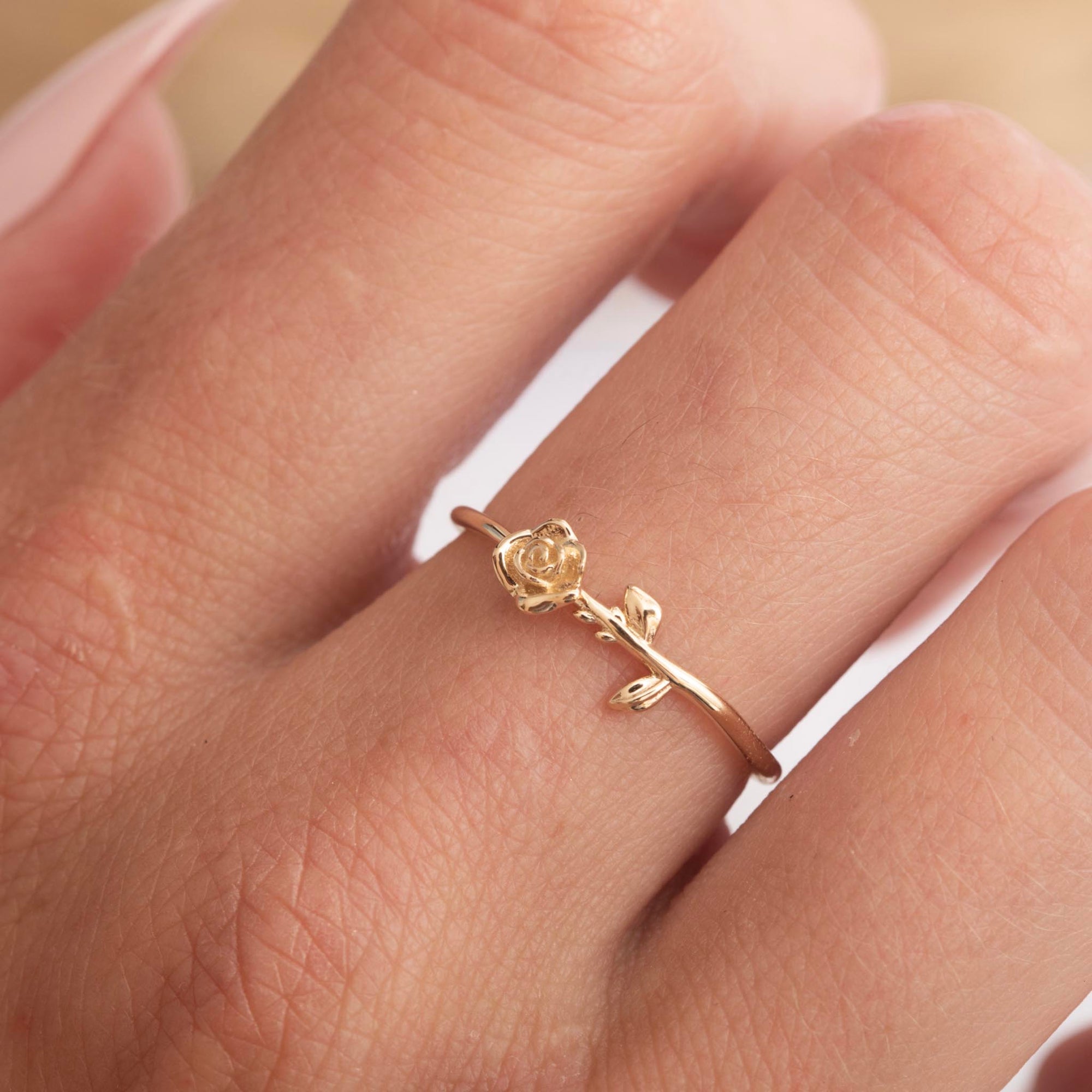 Pin on Rose gold diamond ring