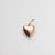 14kt Gold Puffed Heart Charm