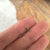 14kt Gold Black Diamond Curve Studs