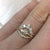 Solid 14kt Gold Diamond Adele Ring