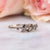 Solid Gold Smoky Quartz & Black Spinel Orchard Ring