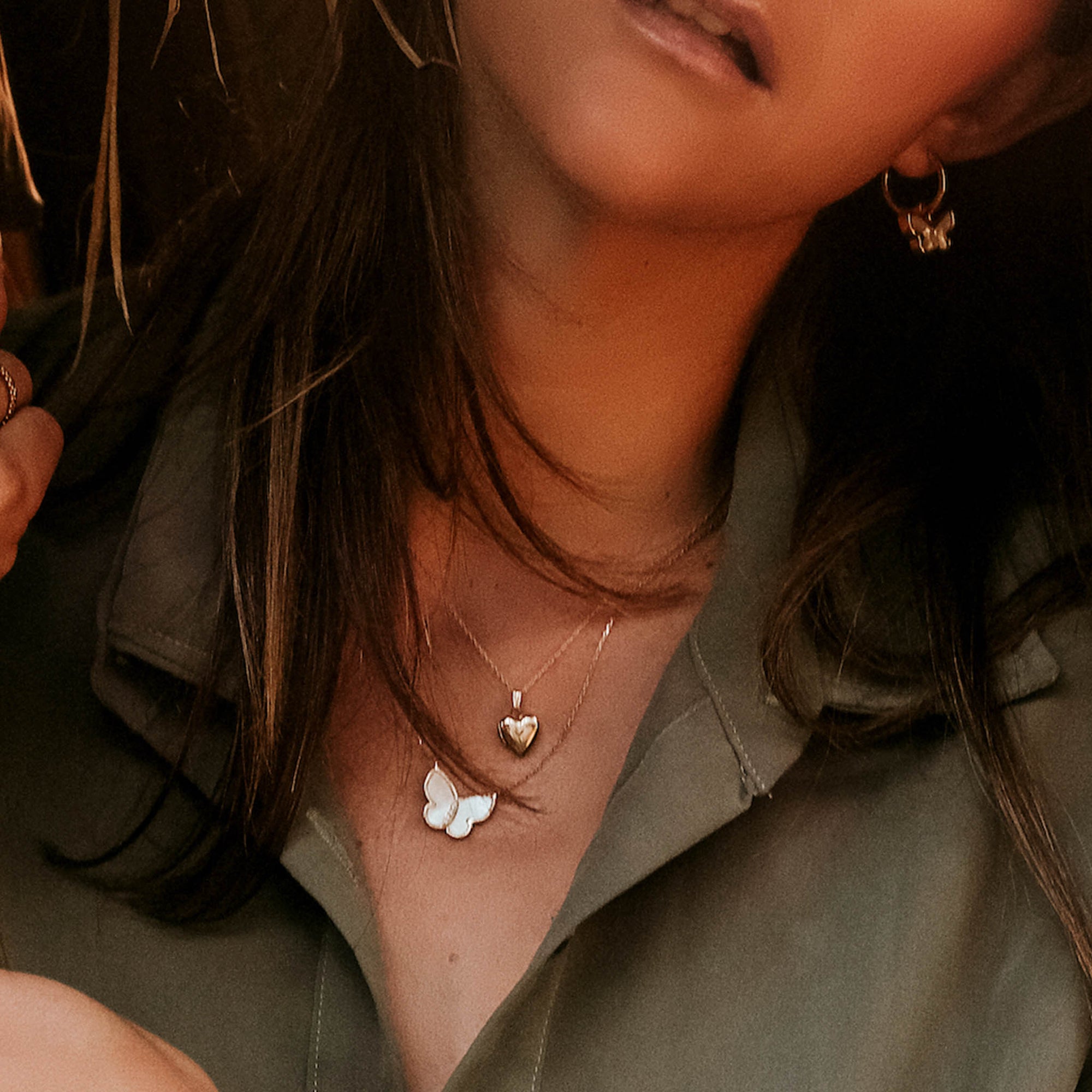 Solid 14kt Gold Mini Heart Locket