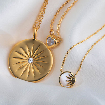 Mother of Pearl Sunshine Pendant