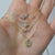 14kt Gold "Love Conquers All" Diamond Pendant