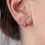 14kt Gold Peridot Savant Hoops