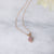 14kt Pink Sapphire Shield Pendant