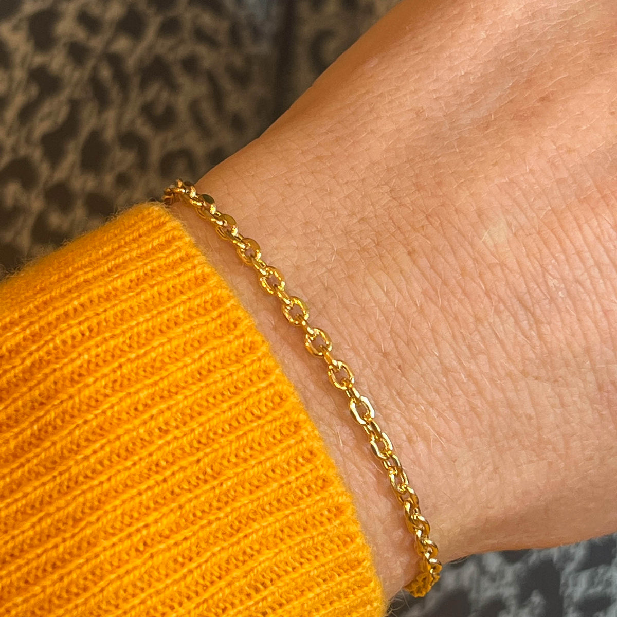 14kt Rolo Bracelet