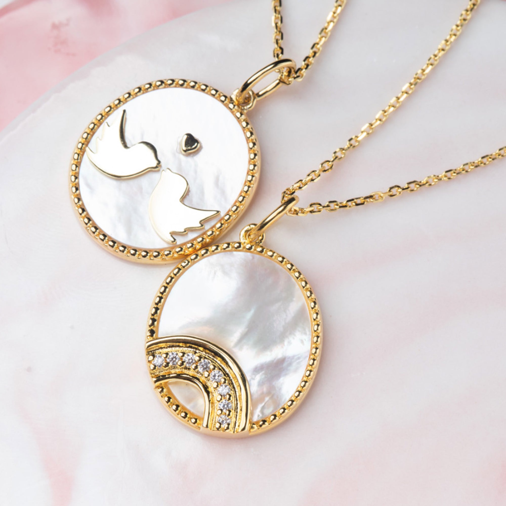 Mother Of Pearl Pendant | Shubhanjali | Care for Your Mind, Body & Soul!