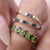 Solid Gold London Blue Topaz Wanderlust Ring