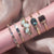 Solid Gold Rainbow Topaz Charmante Ring