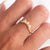 Aspen Diamond Arc Ring